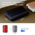 Flextail Zero Pillow B 型充氣露營氣枕 (灰色)